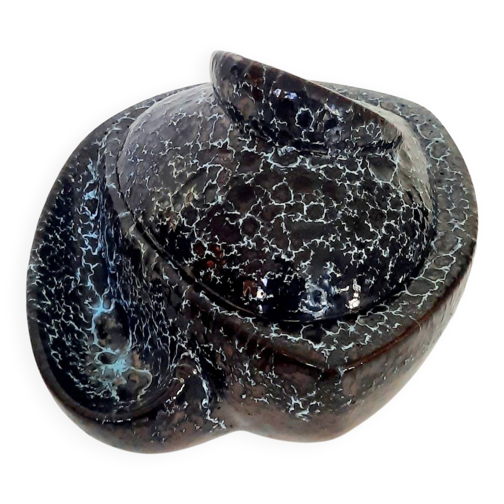 Pot à tabac porte pipe années 50-60