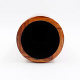 Mid-century Scandinavian wooden vase - 1960s - H:36cm