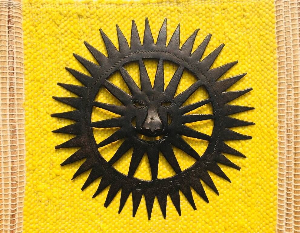Decor: "sun" (haitian craftsmanship) new!