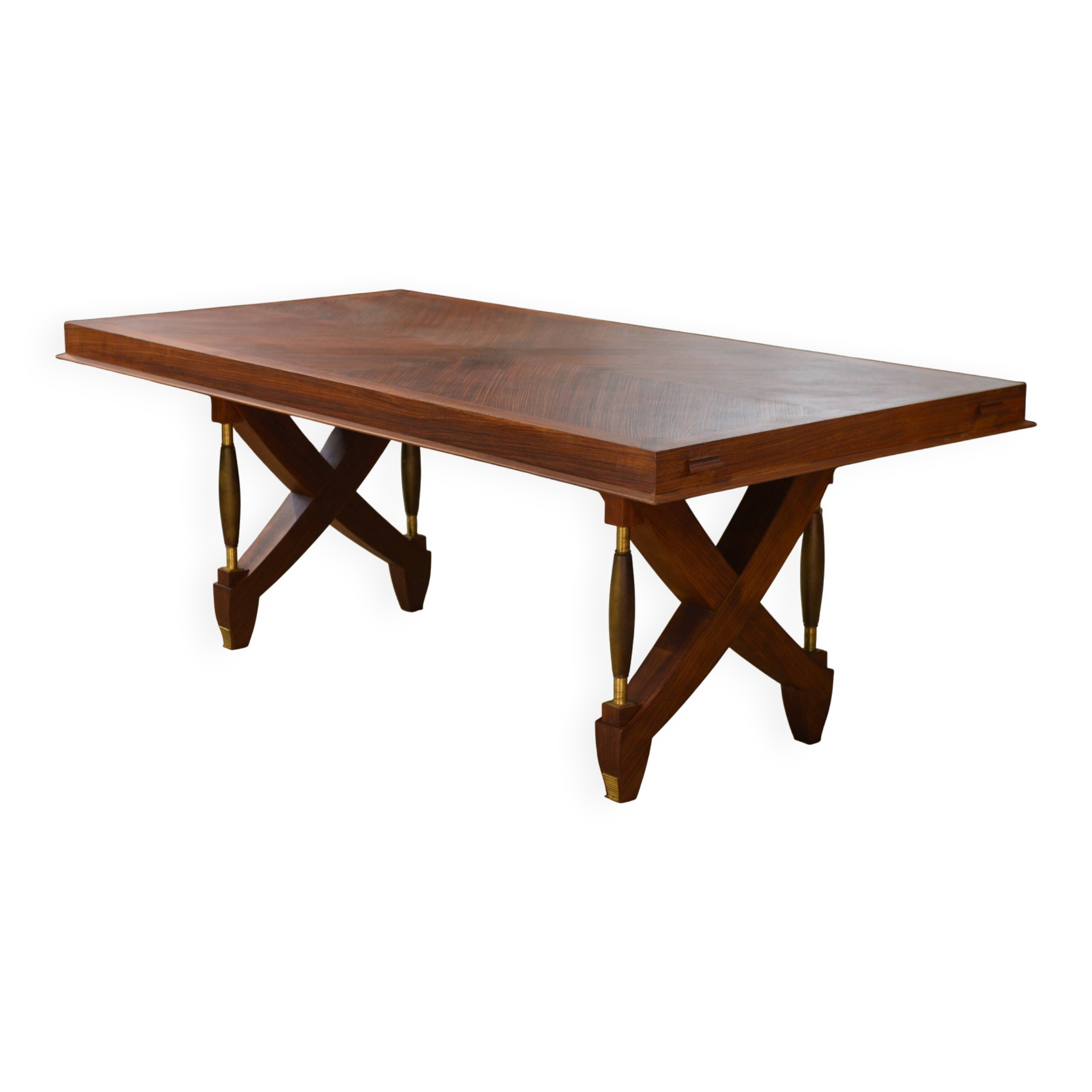 Table art déco en palissandre 1930