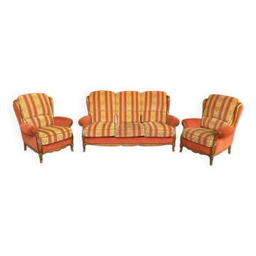 Vintage Louis XV living room B.Marly France circa 1950