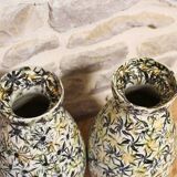 Pair of earthenware vases HBCM Montereau