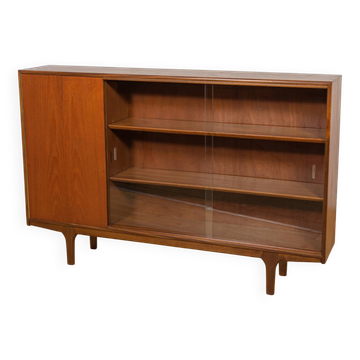 Bibliothèque en teck du milieu du siècle de McIntosh, années 1960