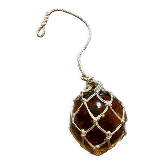 Marine float in glass and rope