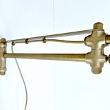 Large industrial art deco wall lamp