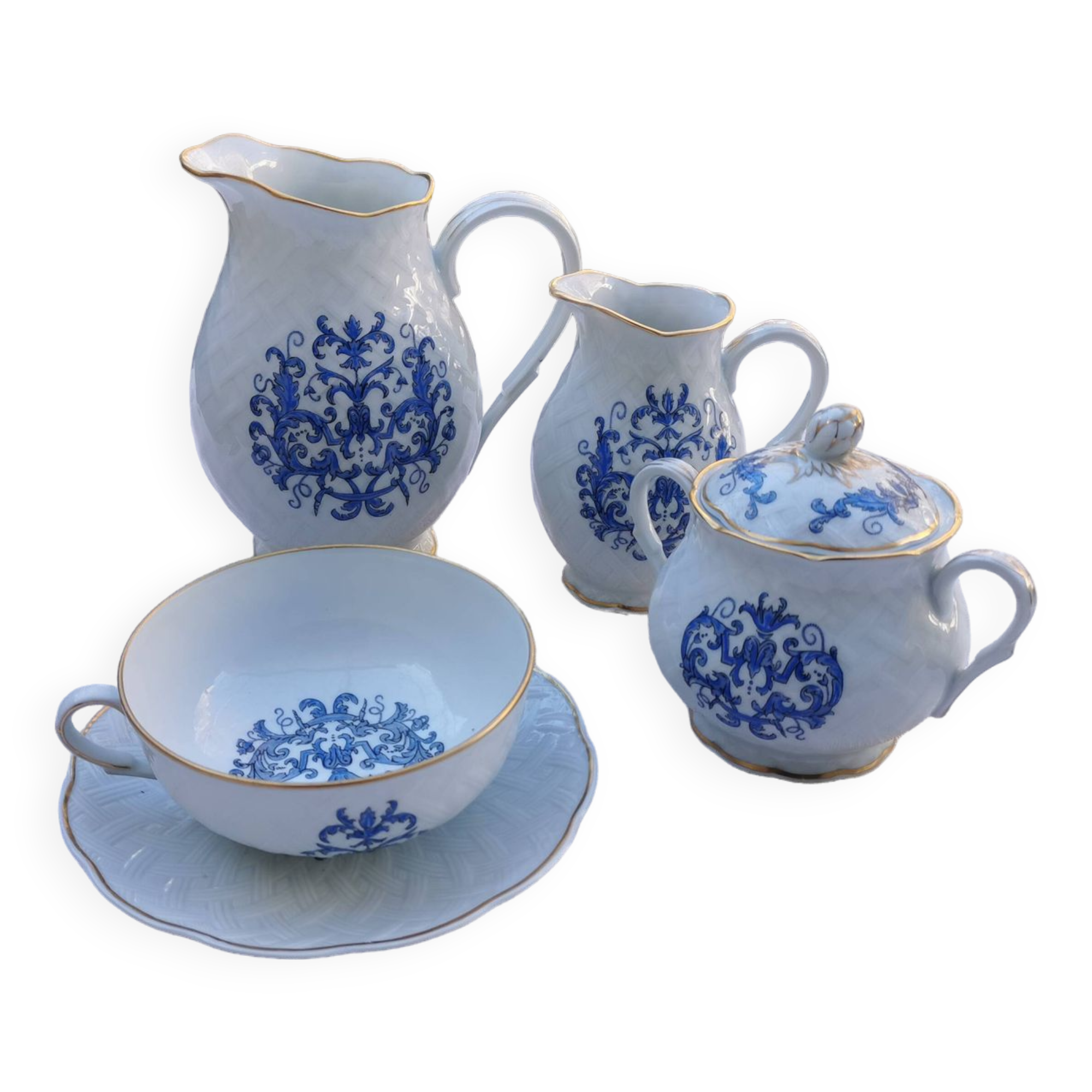 Bernardaud Limoges Louis XIII porcelain service