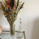 Engraved crystal wine decanter 20s-30s