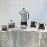 Ensemble théière japonaise avec tasses