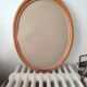 Miroir vintage bambou et rotin
