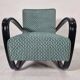H 269 Lounge Chair and table spider by Jindřich Halabala for Up Zavody, 1940s, Set of 2