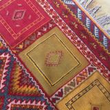 Colorful Berber taznakht carpet
