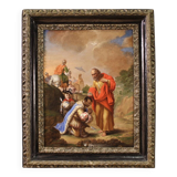17th century Flemish painting, Saint Philip baptizing the eunuch