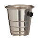 Champagne bucket in golden aluminum bakelite handles year 60