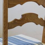 Chaises de salle à manger en chêne brutaliste danois moderne des années 1960 dans le style de Kjærnulf, ensemble.