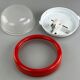 Plafoniere Flush Mount Glass Space Age Design