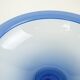 Blue glass bowl, Danish design, 1970s, manufactured by Holmegaard