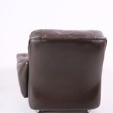 Modular leather sofa by michel cadestin for airborne