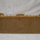 1950s bamboo rattan wall coat rack