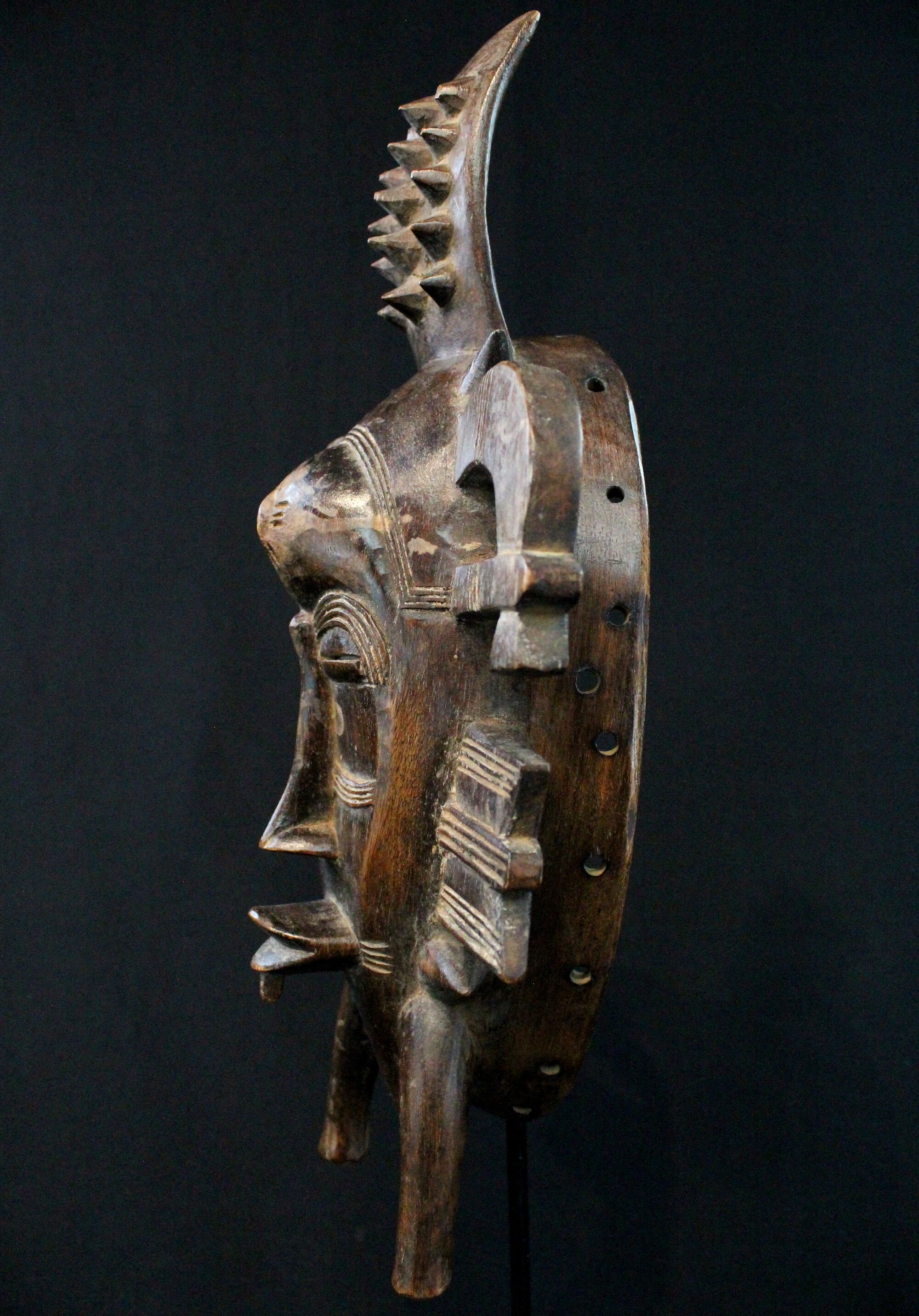 Kpelie Senoufo mask Ivory Coast