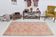 Tapis géométrique fait main oushak 226x121cm