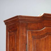Antique cherry wood wardrobe with drawers, Italy, 19th century