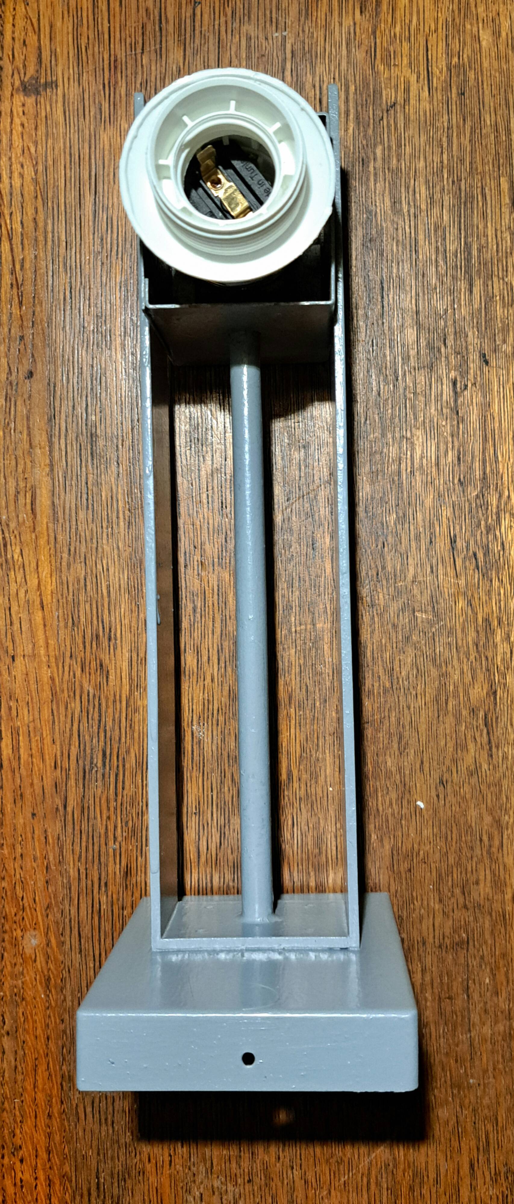 Pair of industrial wall lights, 1970