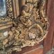 Large gilded mirror from the 19th century.