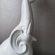 Vintage ceramic elephantlamp/table lamp with bol from the eighties