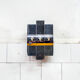 Applique three lights Luci Italia, 1970s