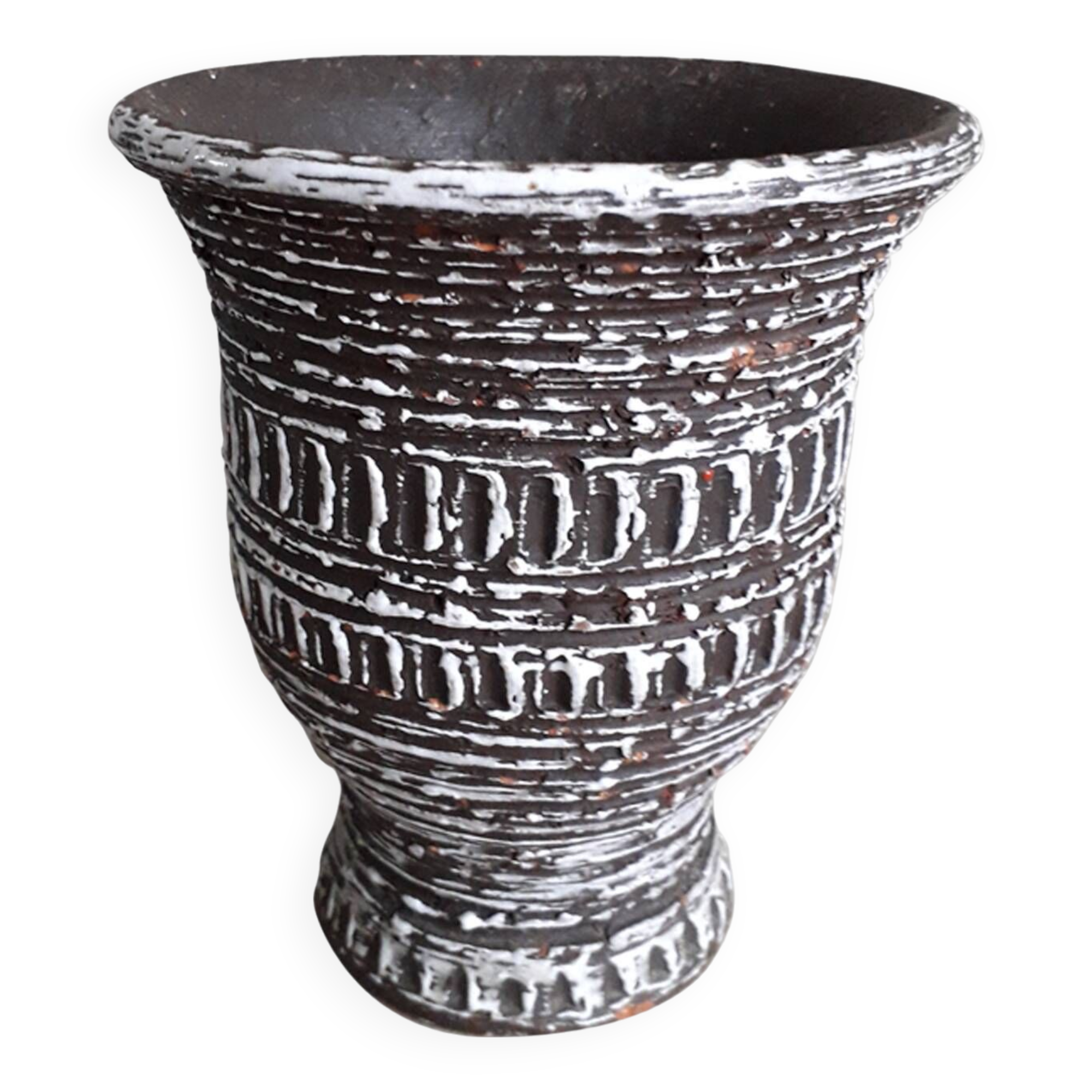 German ceramic vase signed Sparra