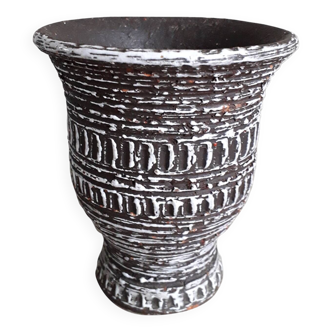 German ceramic vase signed Sparra