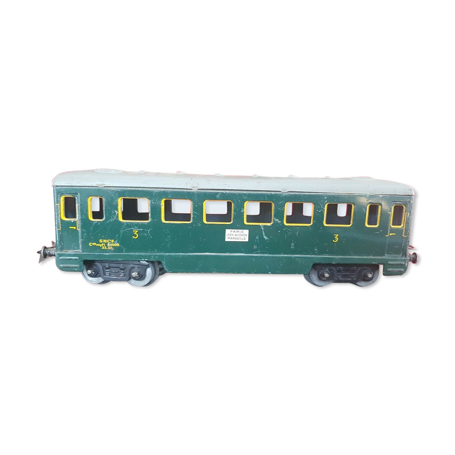 O Hornby Passenger Car Ladder Wagon