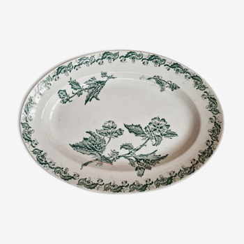 Oval serving dish