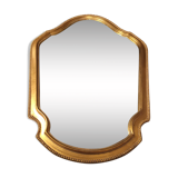 Golden vintage mirror