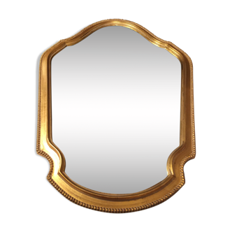 Golden vintage mirror