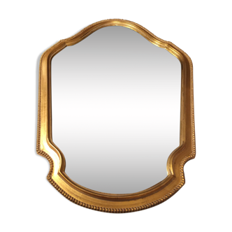 Miroir vintage doré