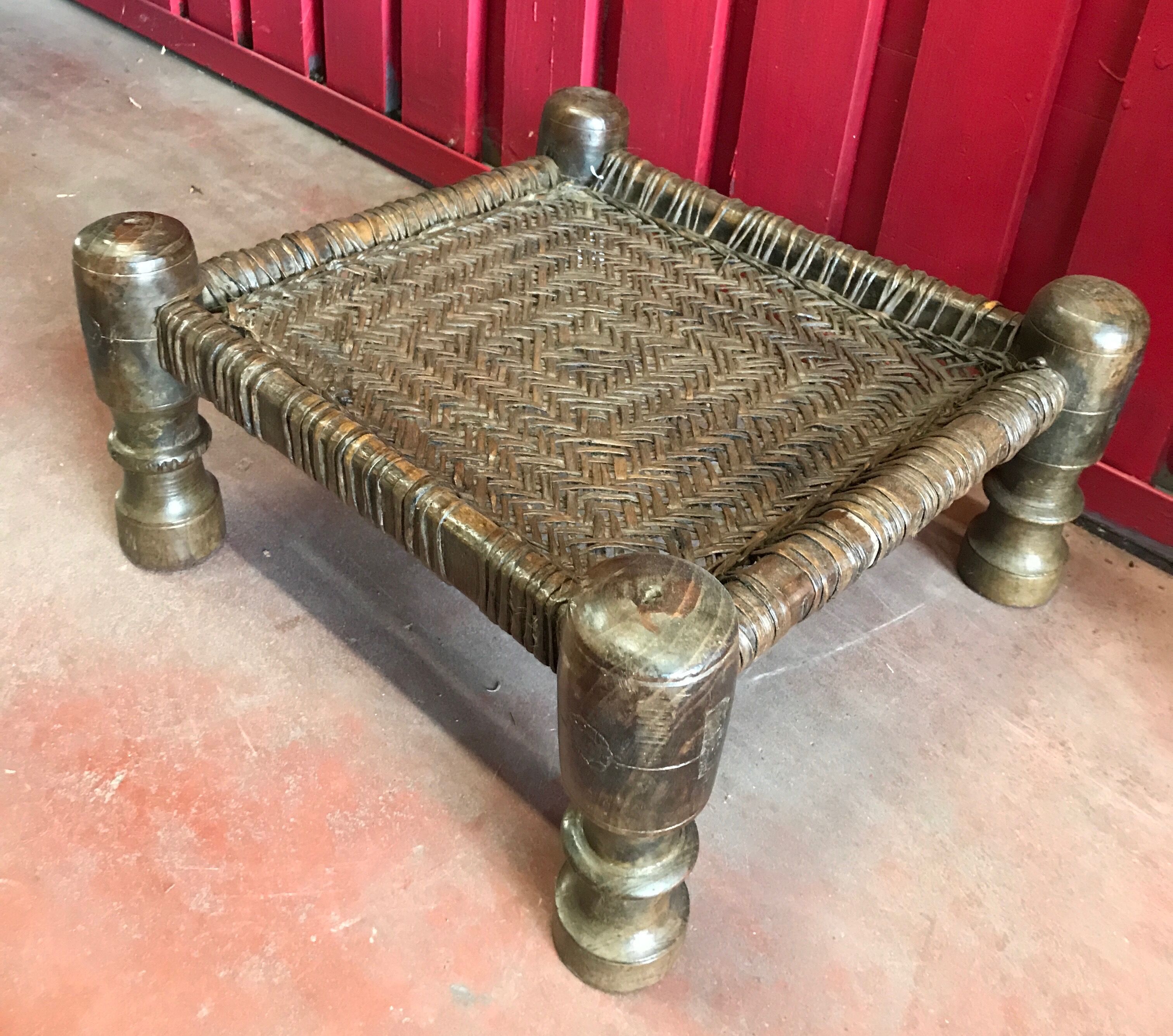 Ethnic stool, Pakistan, Swat Valley, 20th