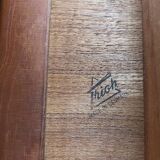 Table basse teck danois Trioh Mobler attribuée à Niels Bach, vintage, années 1960