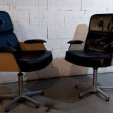 Pair of Italian armchairs 1960