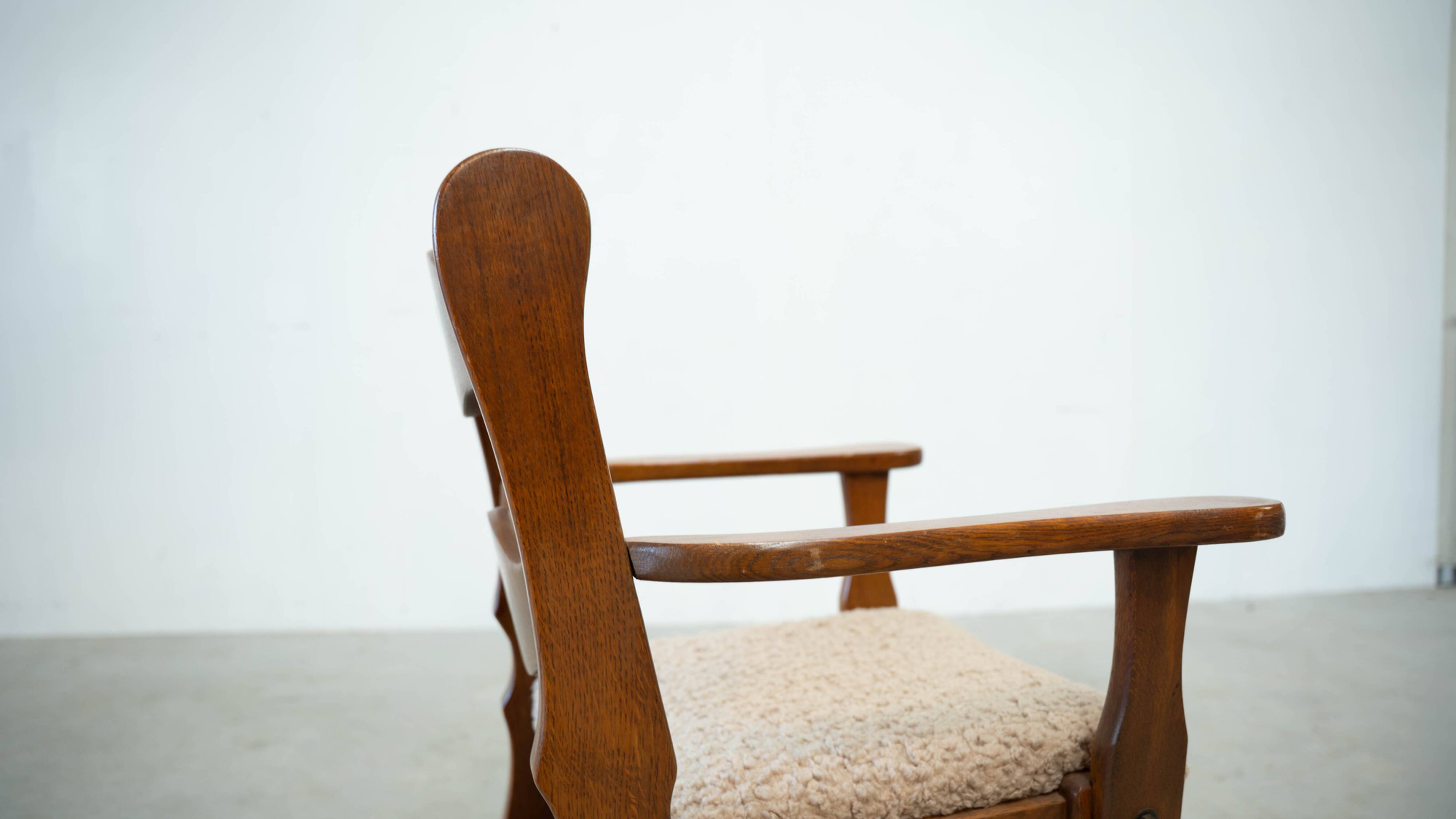 Set of two razorback armchairs