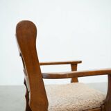 Set of two razorback armchairs