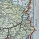 Map of Belgium - 20x29cm 1922