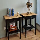 Hemmes solid pine bedside tables