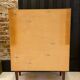 Large Scandinavian teak chest of drawers.