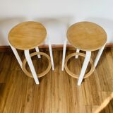 Pair of high stools