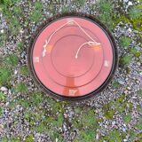 Miroir rond vintage années 70