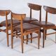 Dining Room Furniture in Rosewood by Skovby, Denmark, 1960s, Set of 4