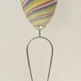 Multicolored Murano Glass Table Lamp by Leucos, Italy 1980s