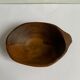 Empty wooden pocket