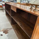 Large corner bar counter from the late 19th century.